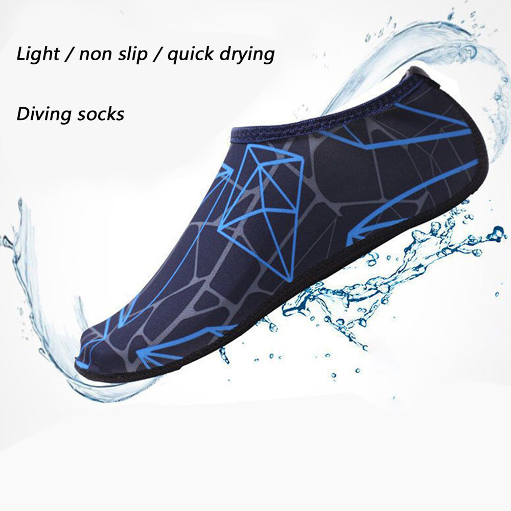 Womens Mens Water Shoes Anti Slip Barefoot walking Socks Sports Surf Beach Swim