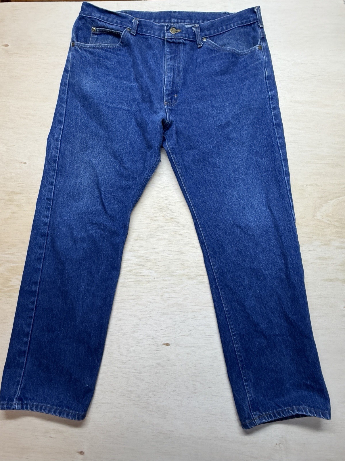 Vintage Lee Jeans Mens 40×30 Blue Regular Fit Straight Leg Denim Made In USA 90s