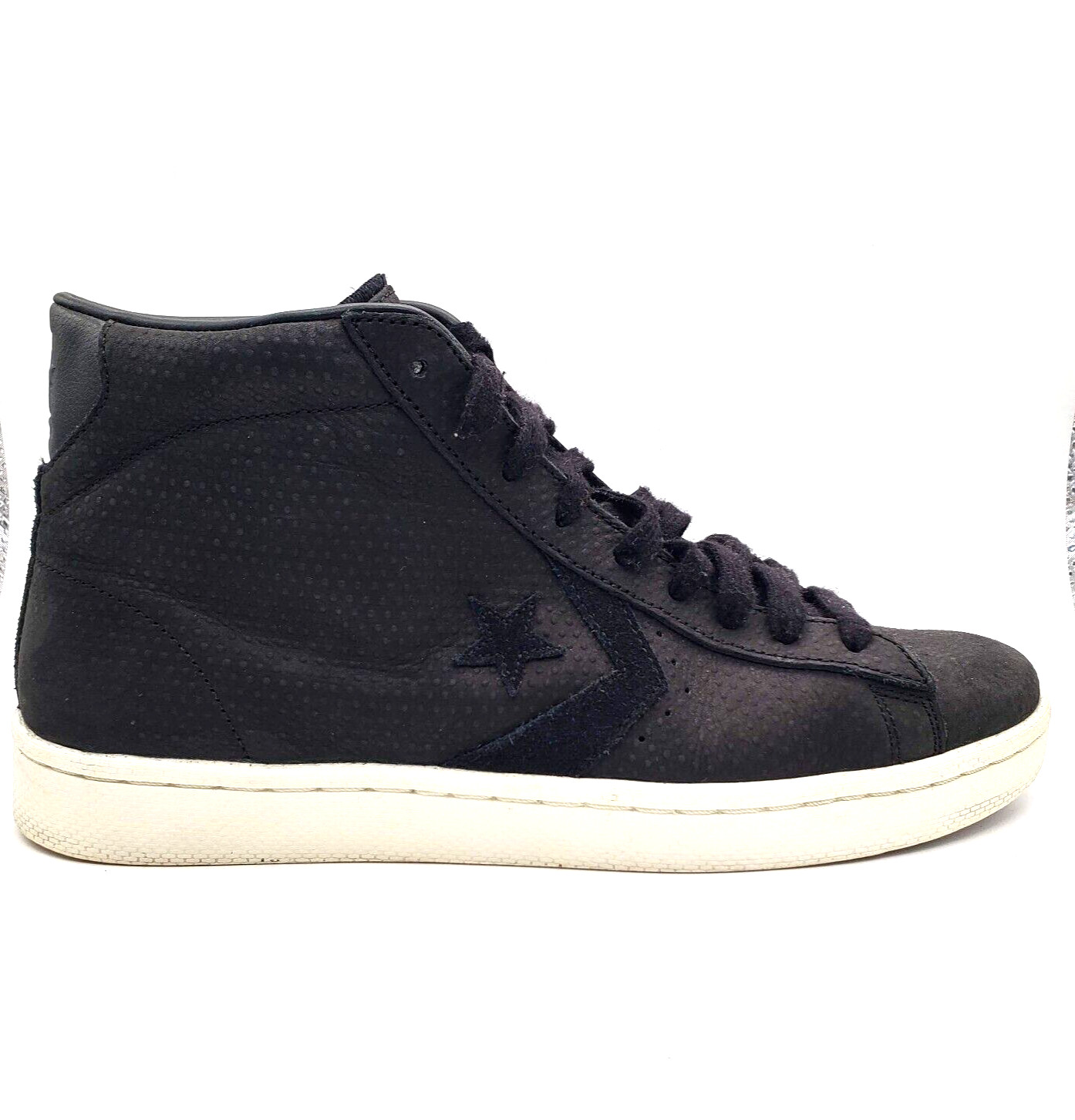 CONVERSE Pro Leather 76 Sneakers in Black Textured (Men’s Size 10, Women’s 11.5)