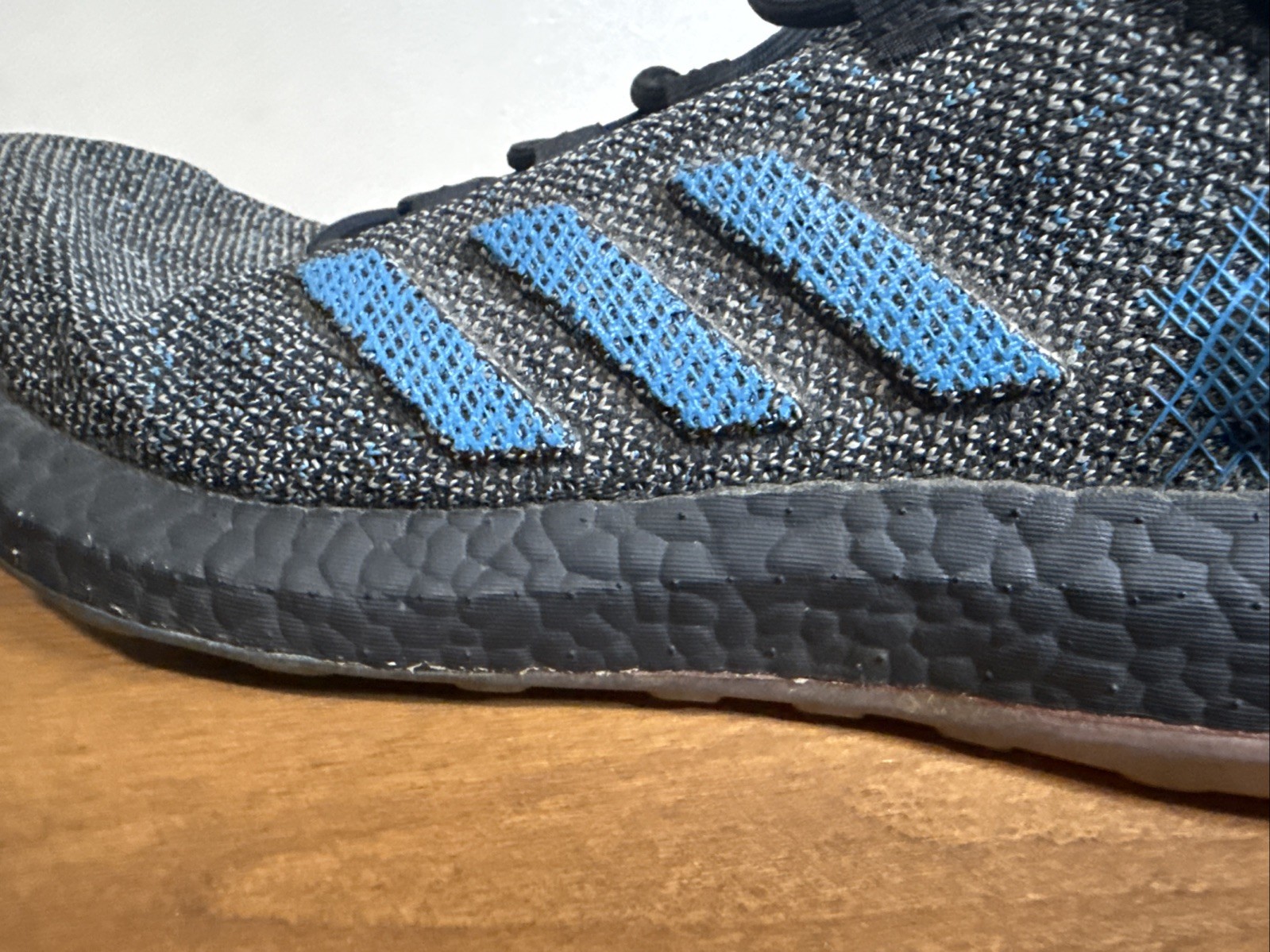 Adidas PureBoost LTD Active Running Sneakers Shoes Blue Gray B37811 Men’s Sz 9.5
