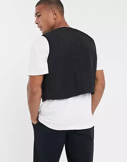 Arcminute Blackwell Utility Gilet Vest Men’s Small Black New with Tags