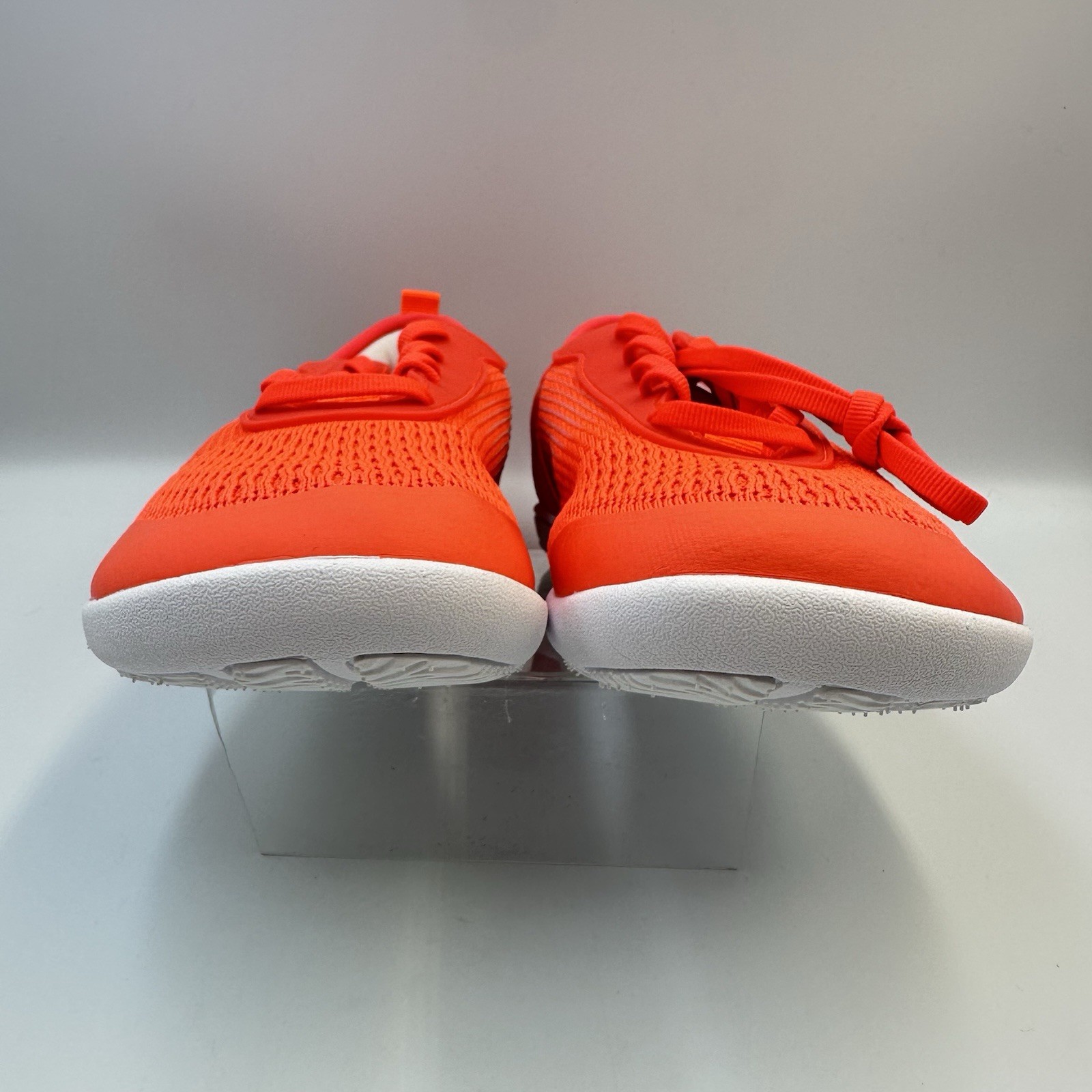 Hike HF Stride Orange Gray Sneakers Sz EU 39 M 6-6.5 W 8-8.5 Ltwt Minimalist