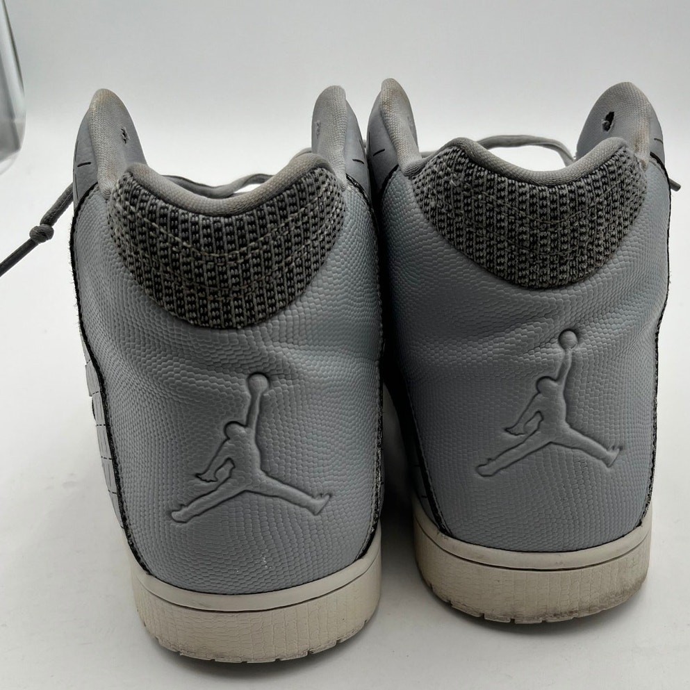 Air Jordan Illusion Wolf Grey Black White Mens Size 15 705141-003 Woven 2014