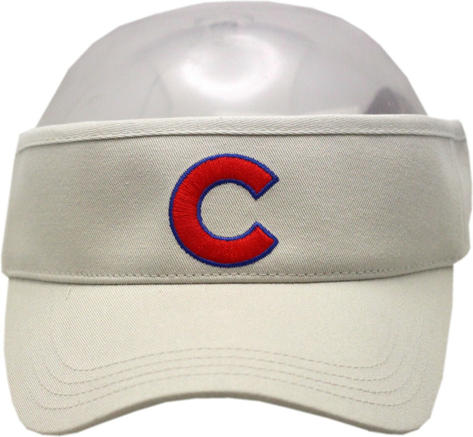 Chicago Cubs Visor C Logo Adjustable Stone Wash