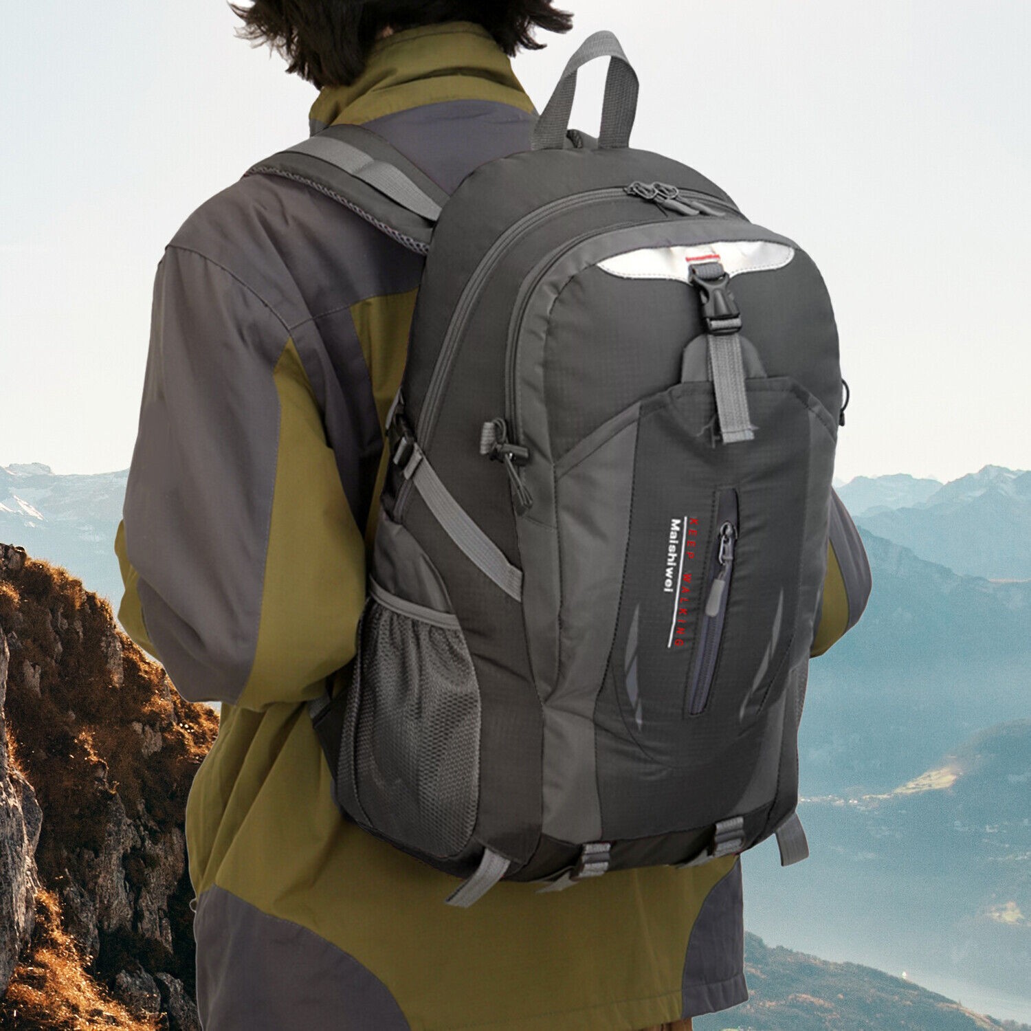30L Military Large Tactical Backpack Rucksack Camping Hiking Bag Outdoor cycling