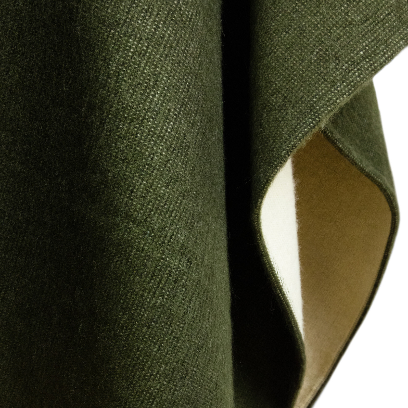 LUXURIOUS ALPACA BLEND PONCHO | HOODED | SOFT&WARM | UNISEX | SOLID OLIVE GREEN