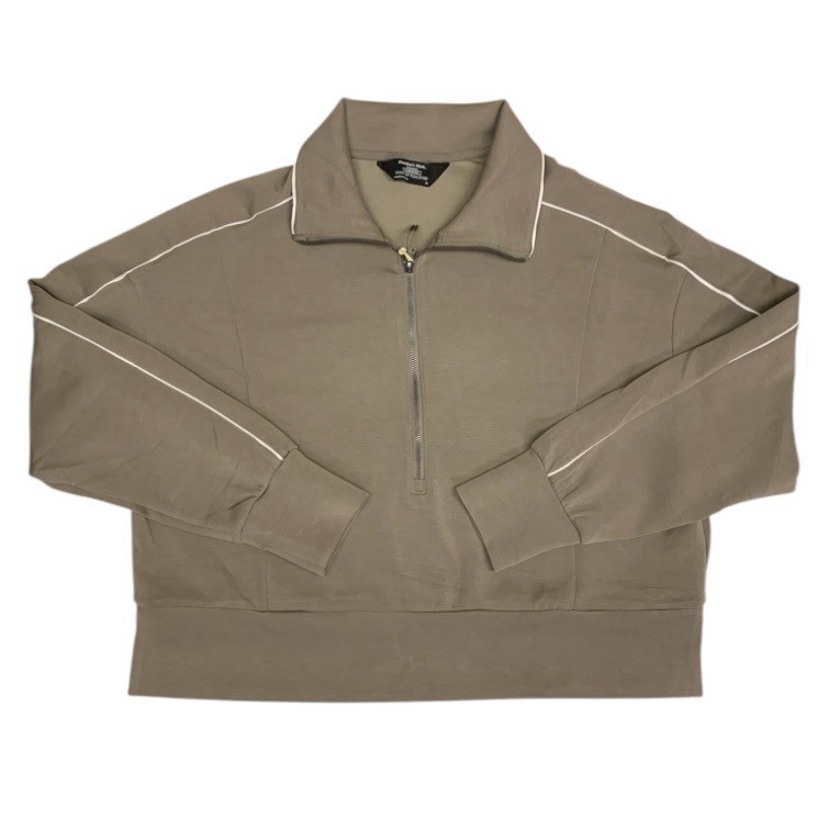 Member’s Mark Women’s Sandwash Half-Zip Pullover LS Mock Collar Jacket
