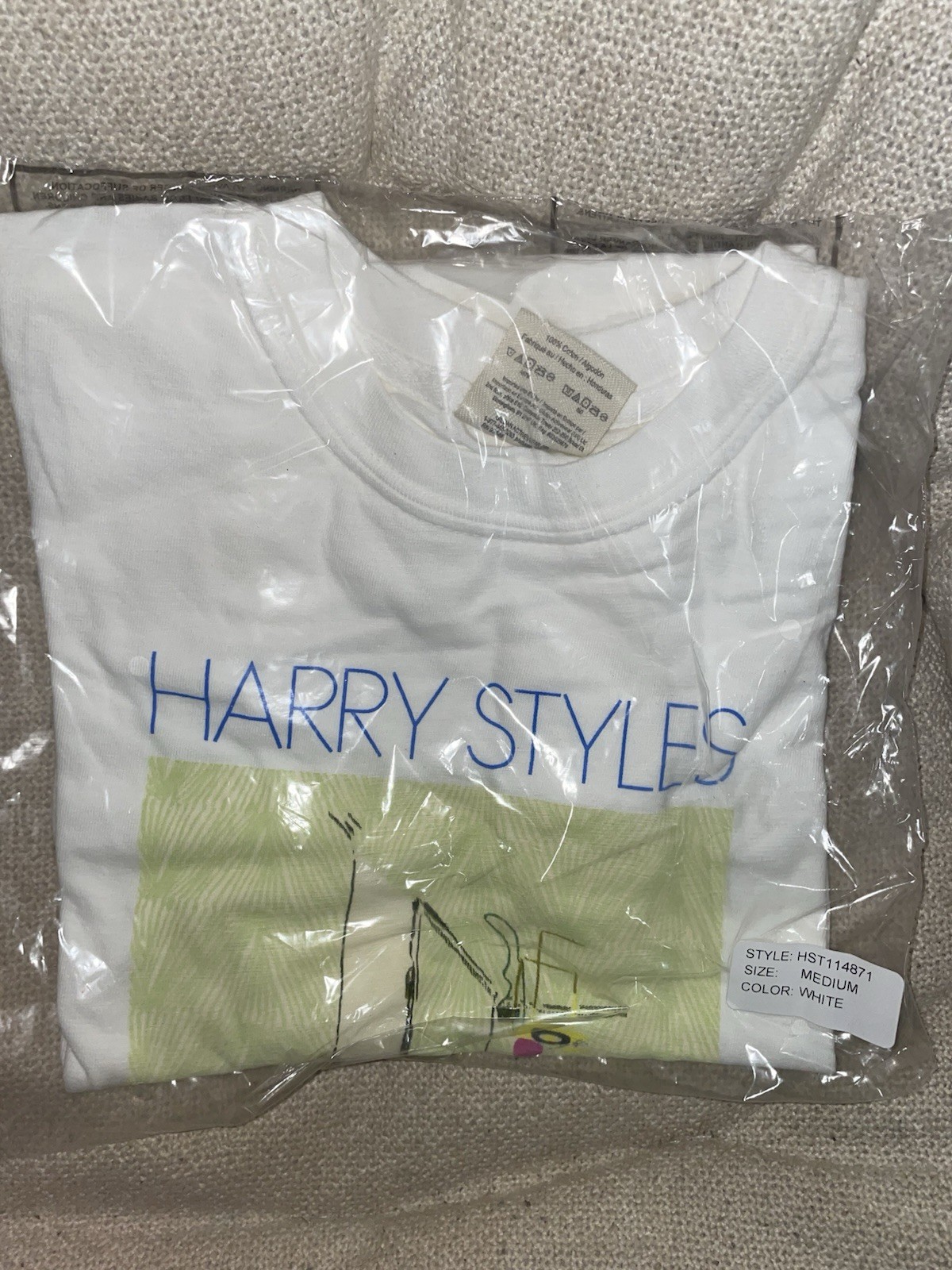 Harry Styles Harry’s House One Direction Rare Medium Abstract Merch Tee Shirt