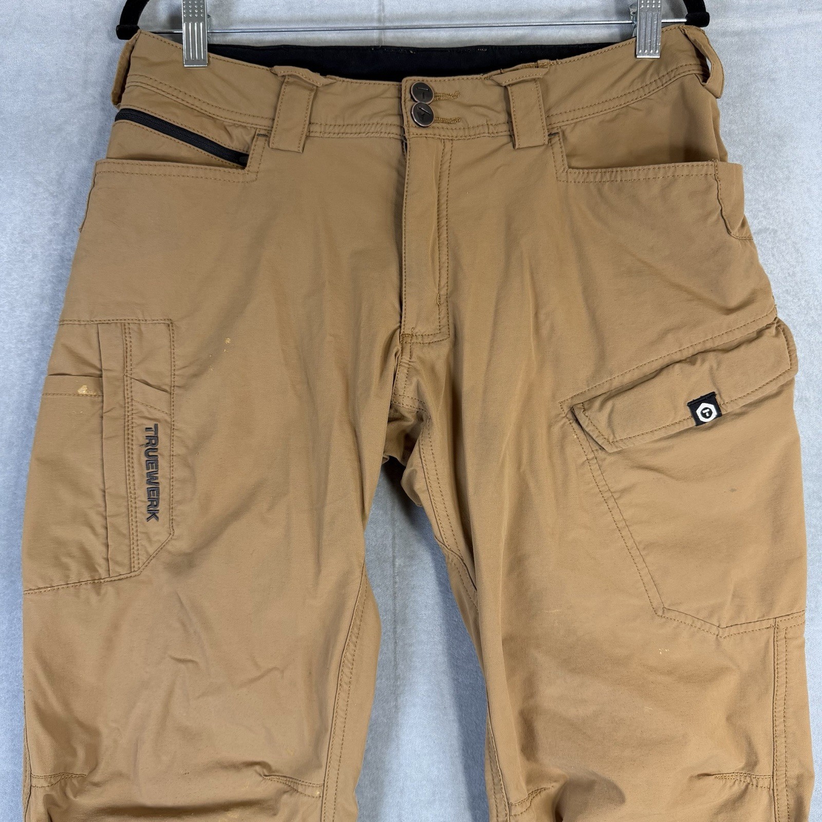Lot Of 6 Truewerk T1/T2 Werkpants Mens 32×30 Green Khaki Gray Cargo Utility Work