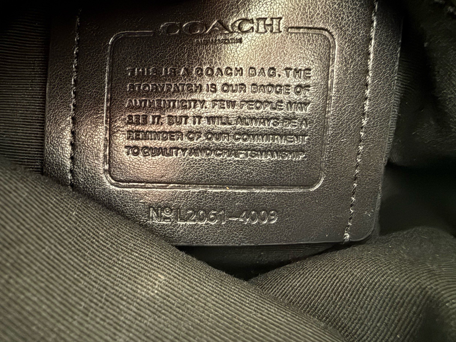 Coach Houston Flight Bag In Signature Leather Crossbody Mens Unisex 4009 Black