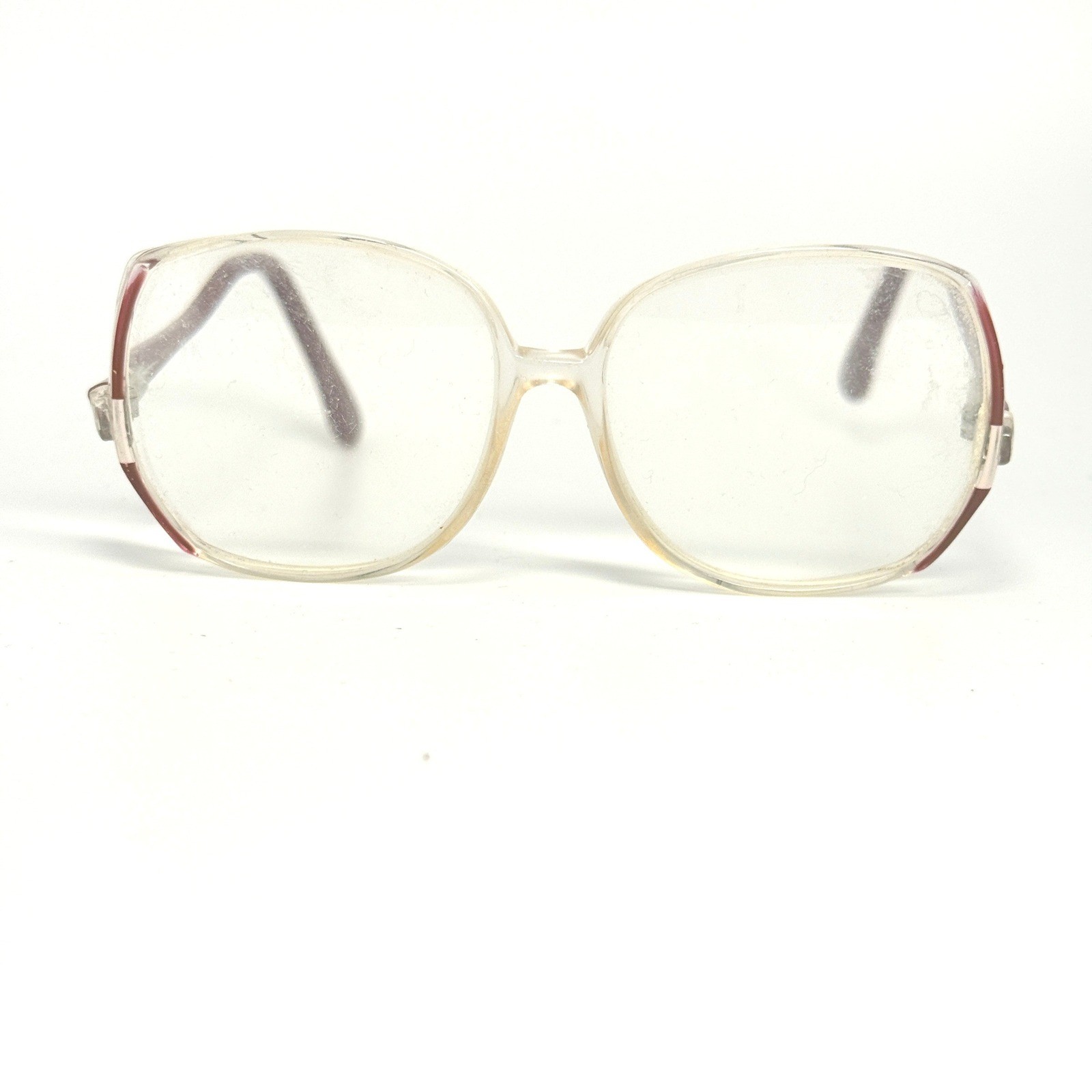 Champion Products Champ-Flex 3 C.002 52-16 Burgundy Clear Eyeglasses Frames