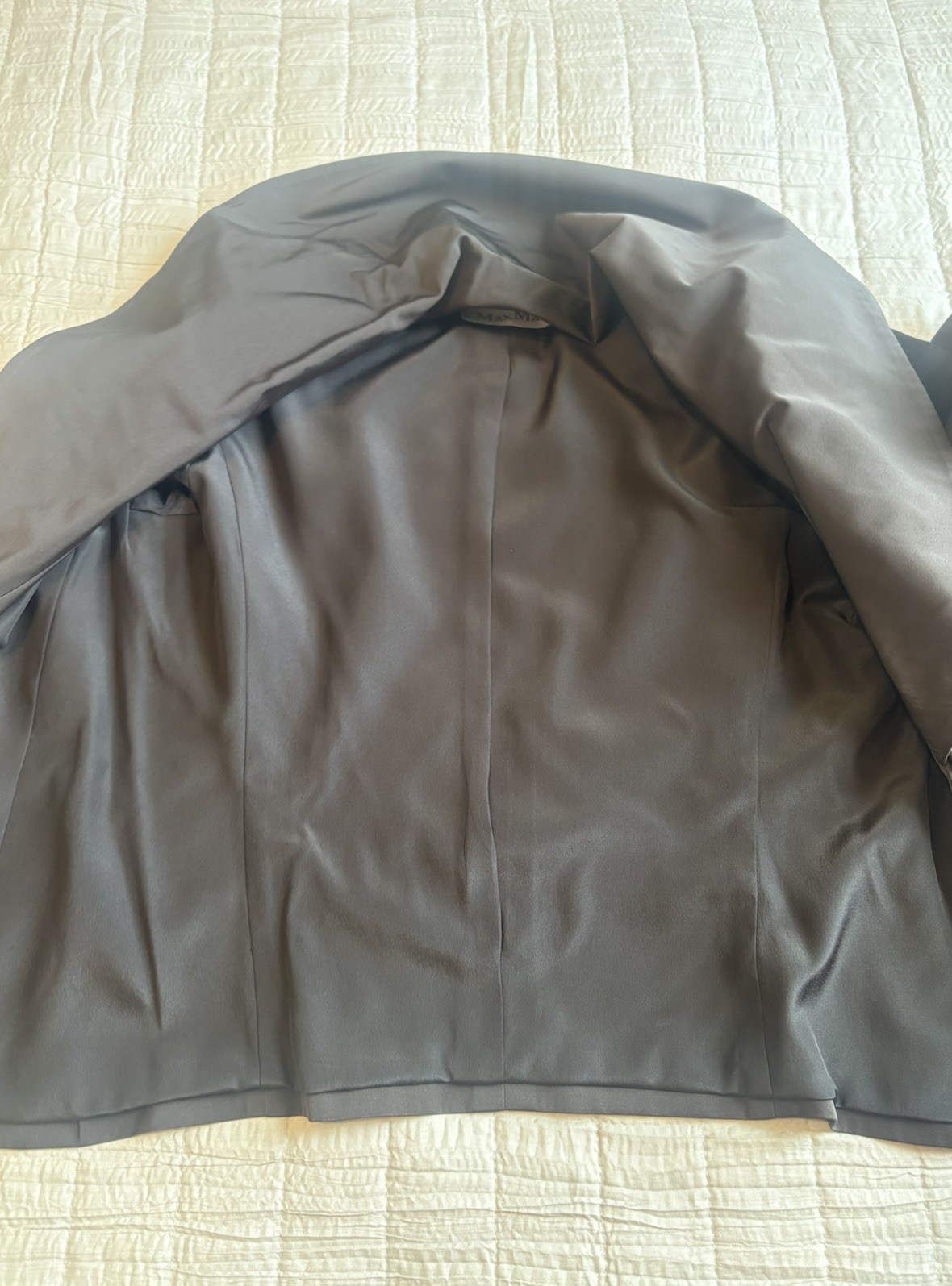 Max Mara Dark Brown Jacket Vintage Size 10