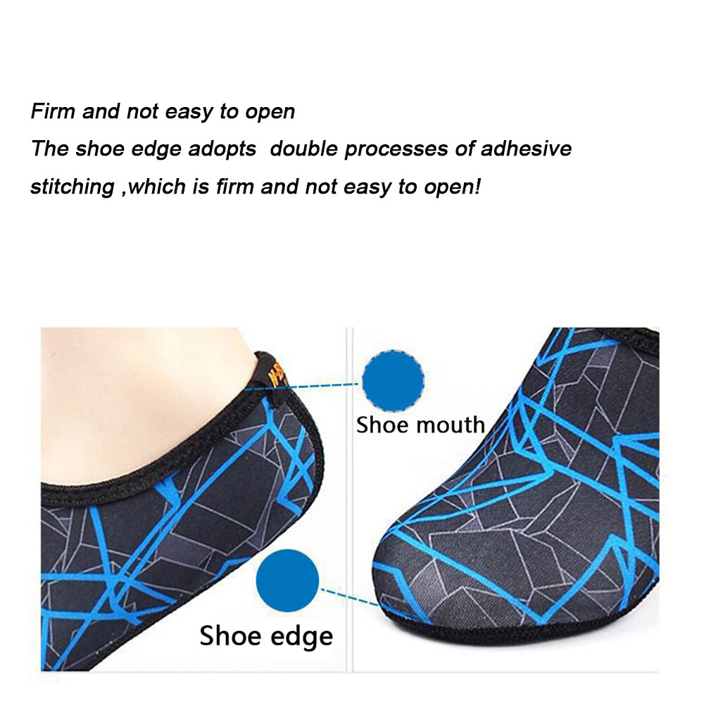 Womens Mens Water Shoes Anti Slip Barefoot walking Socks Sports Surf Beach Swim