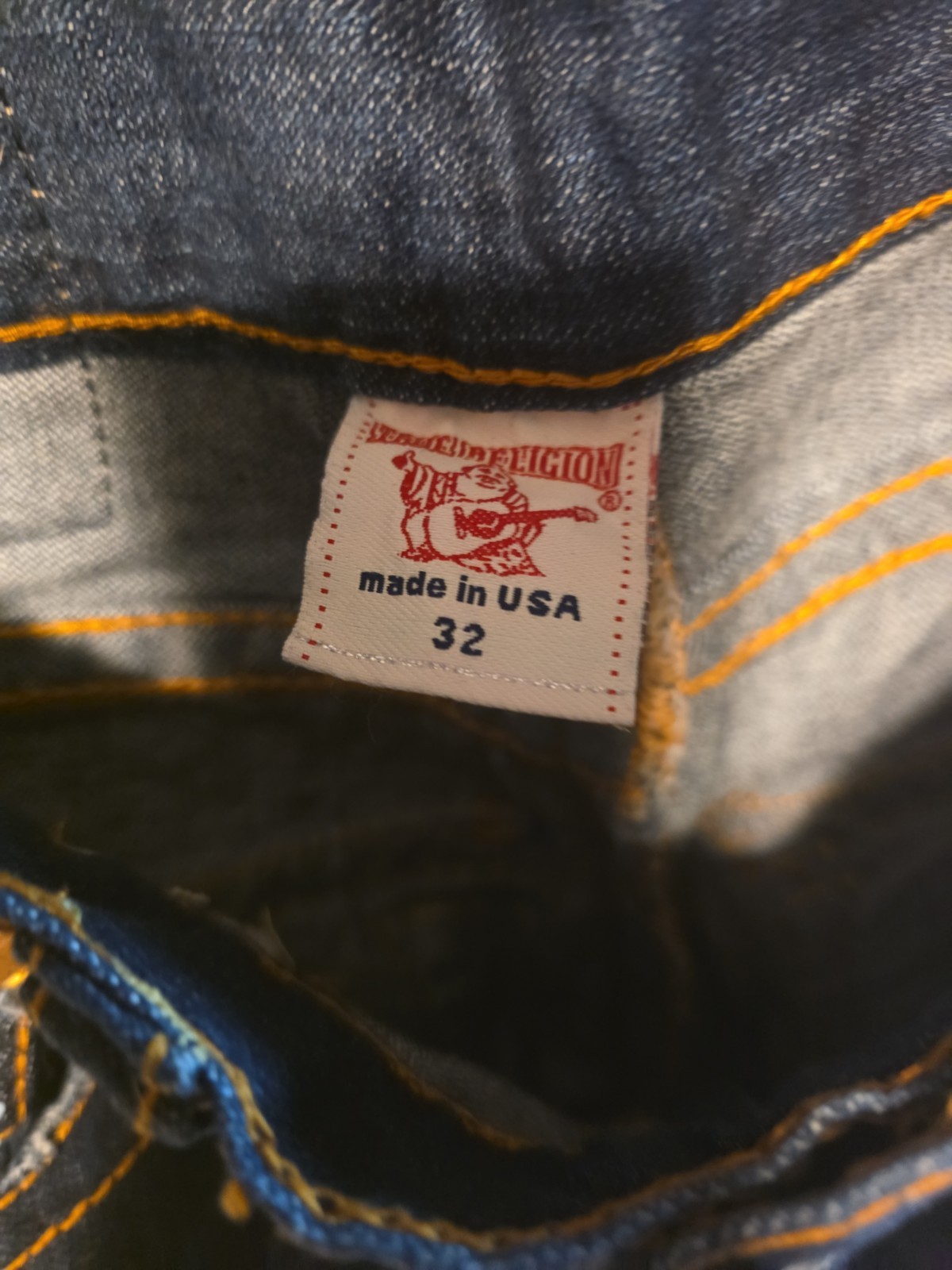 True Religion Men’s Horse Shoe Logo Pocket Jeans New With Tags