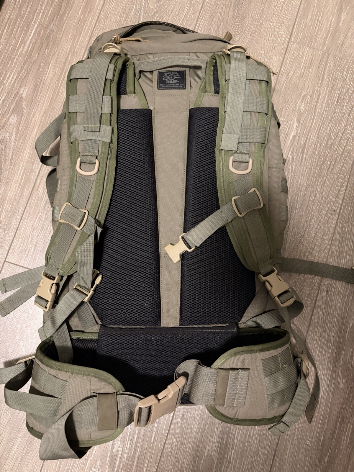 Tactical Tailor Extended Range Operator Back Pack Ranger Green