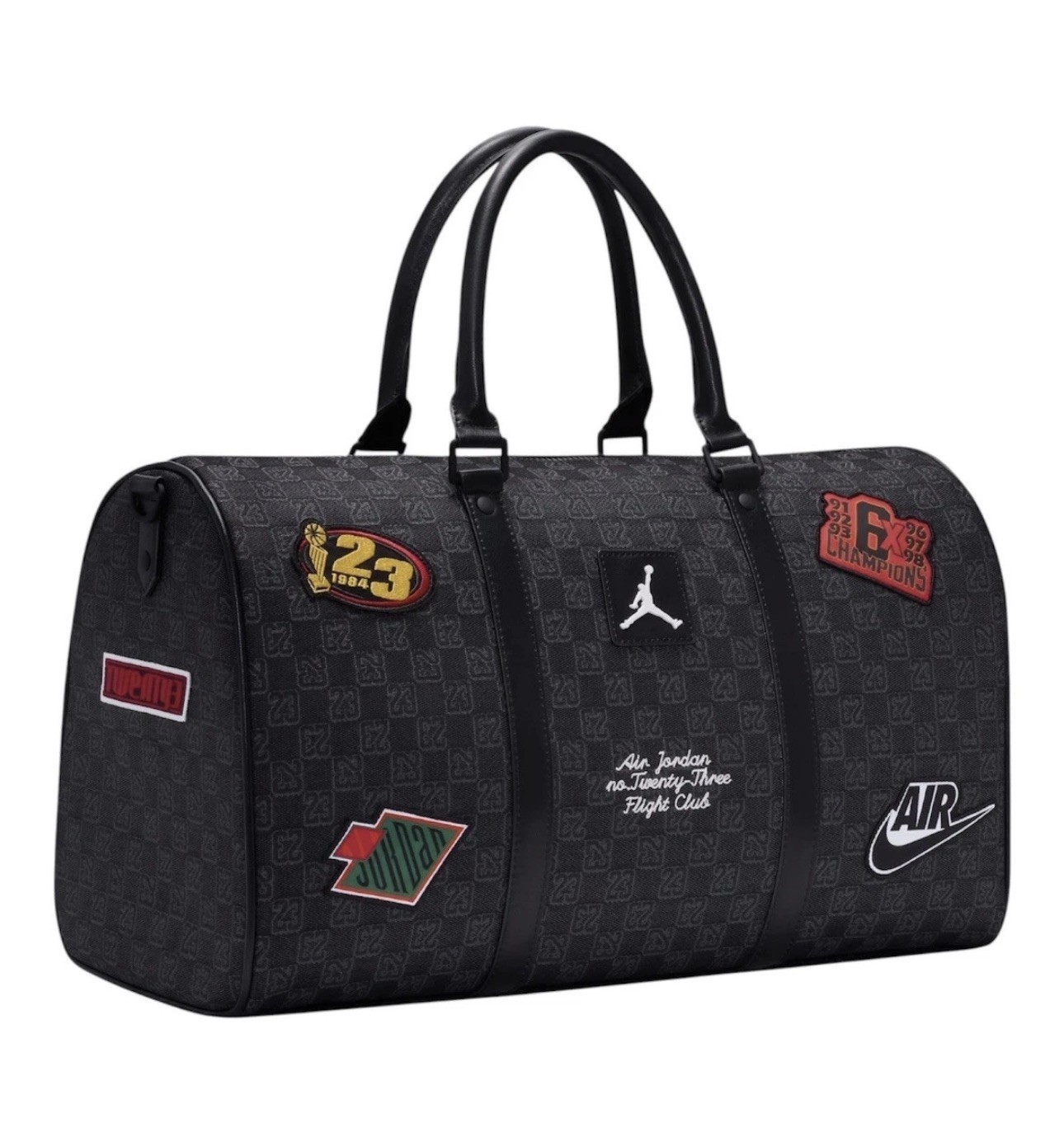 Michael Jordan Monogram Luxury Duffle Bag Luggage Travel Vacation Champion Nike
