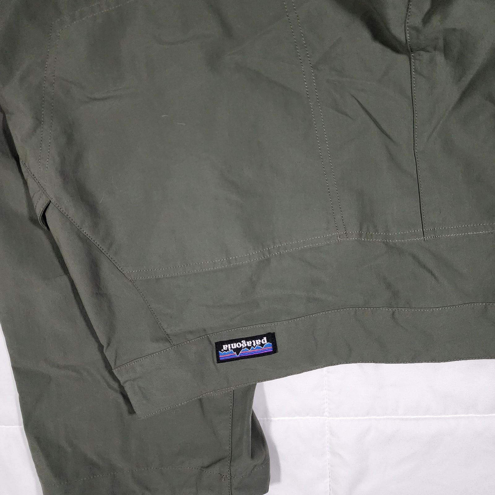 Patagonia RPS Rock Pants Men’s 38 Green Climbing Hiking Nylon Poly Zipper Pocket