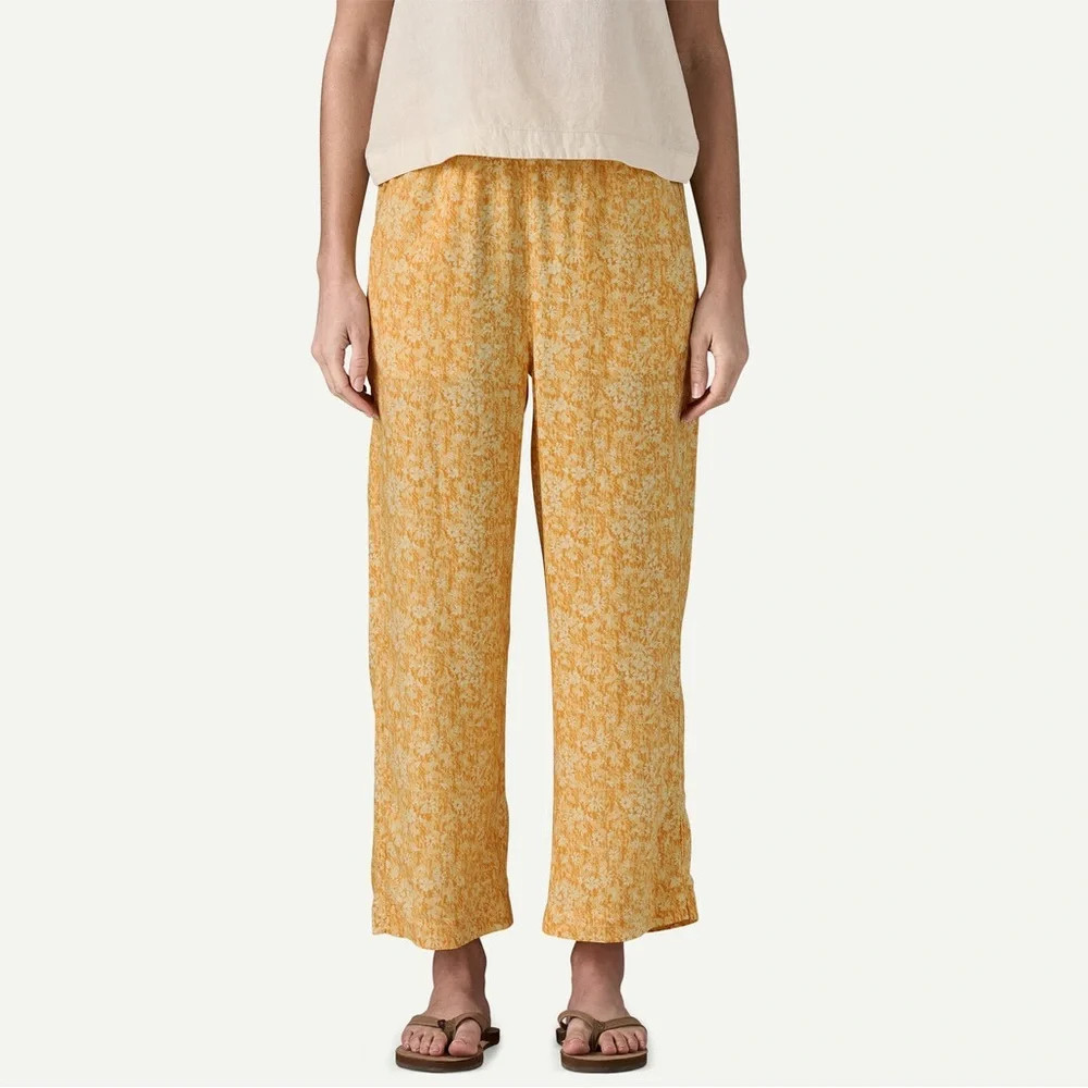 Patagonia Garden Island Pants Beeswax Tan Hemp Blend Women’s XS,M, L, XL
