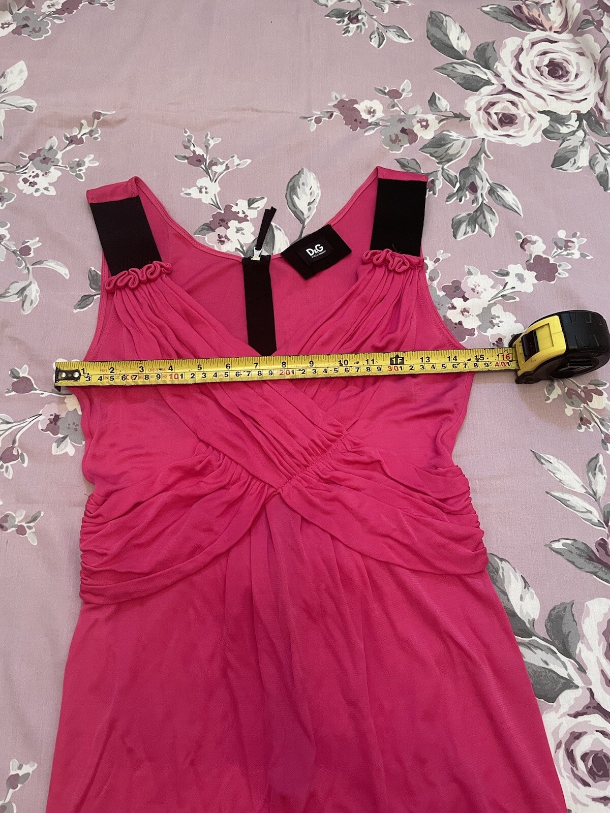 Dolce Gabbana Dress Special edition shocking pink dress size 42