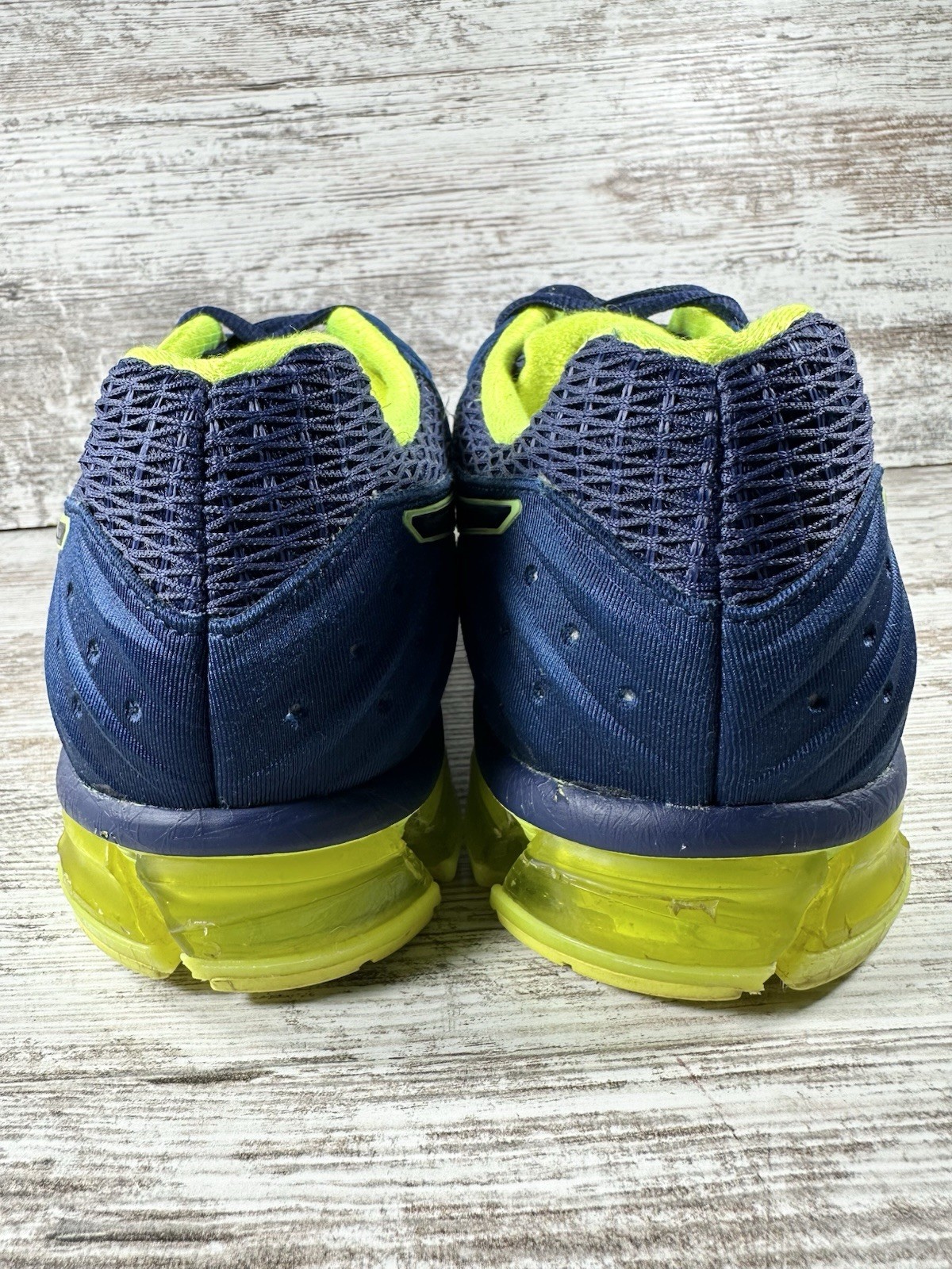 Men’s ASICS Gel-Quantum 180 Blue/Volt Running Shoes Sz 10.5 Athletic Gym EUC!