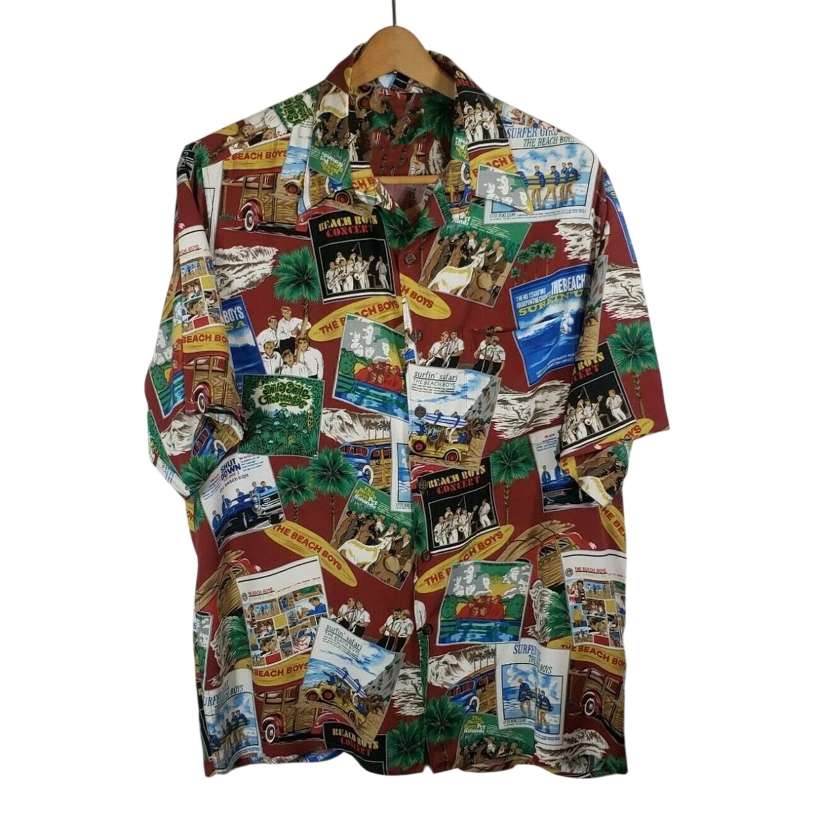 Classic The Beach Boys Hawaiian Unisex Unisex S-5XL Shirt 12D153