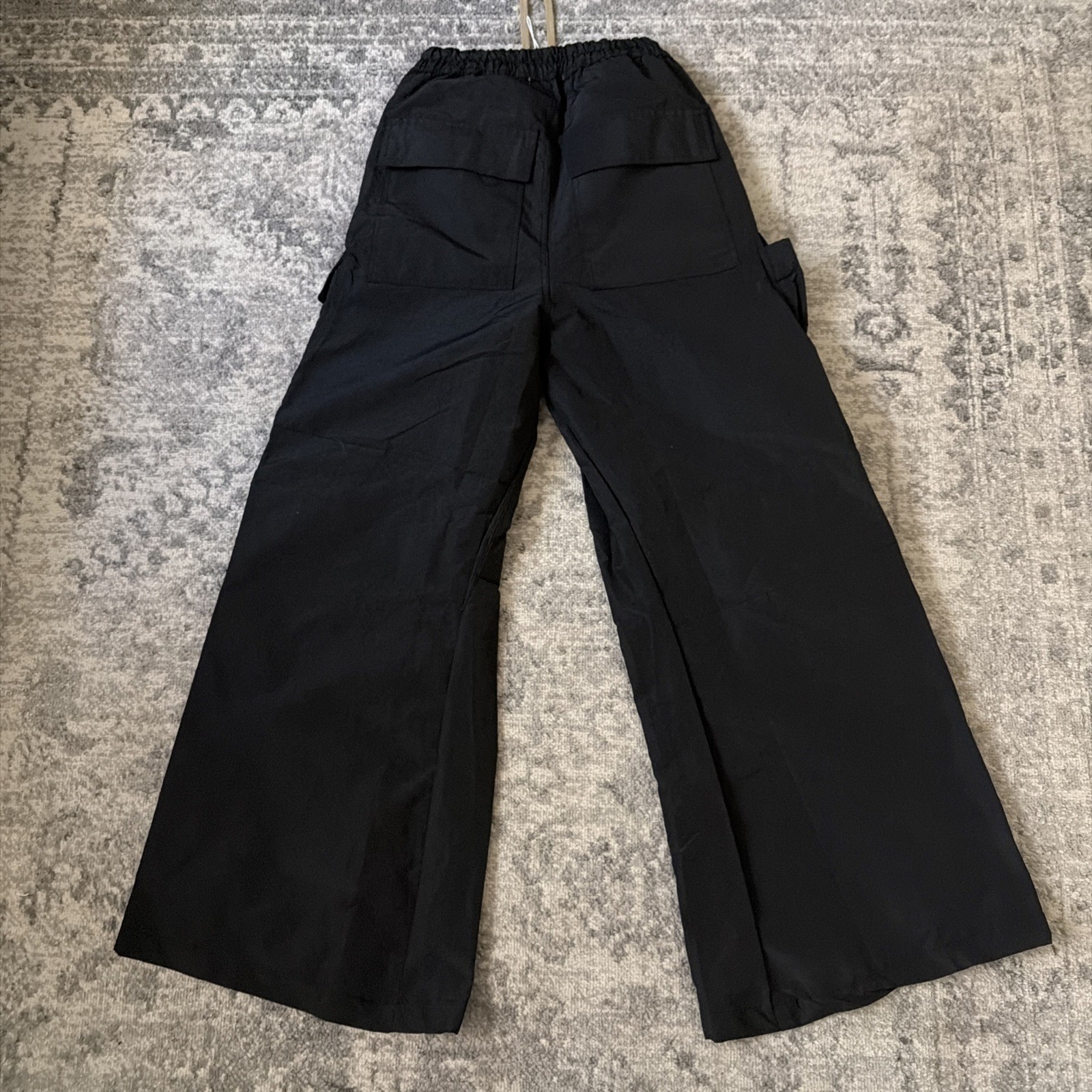 Mnml Mens Black RAVE DOUBLE CARGO PANTS Size XS