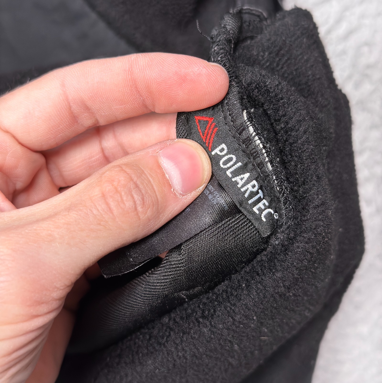 North Face Denali Fleece Jacket Mens Medium Black Full Zip Outdoor Gorpcore