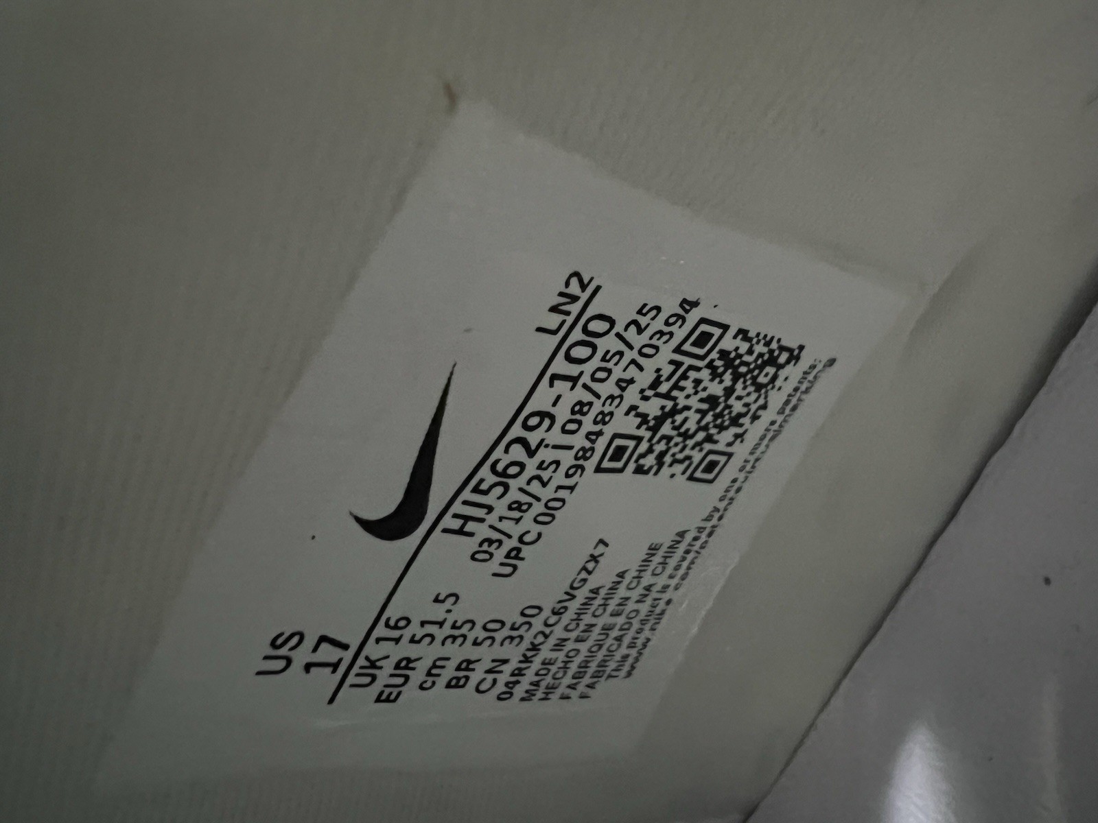 Nike LeBron 23 Grand Opening King James XXIII Cleveland HJ5629-100 Size 17 Men’s