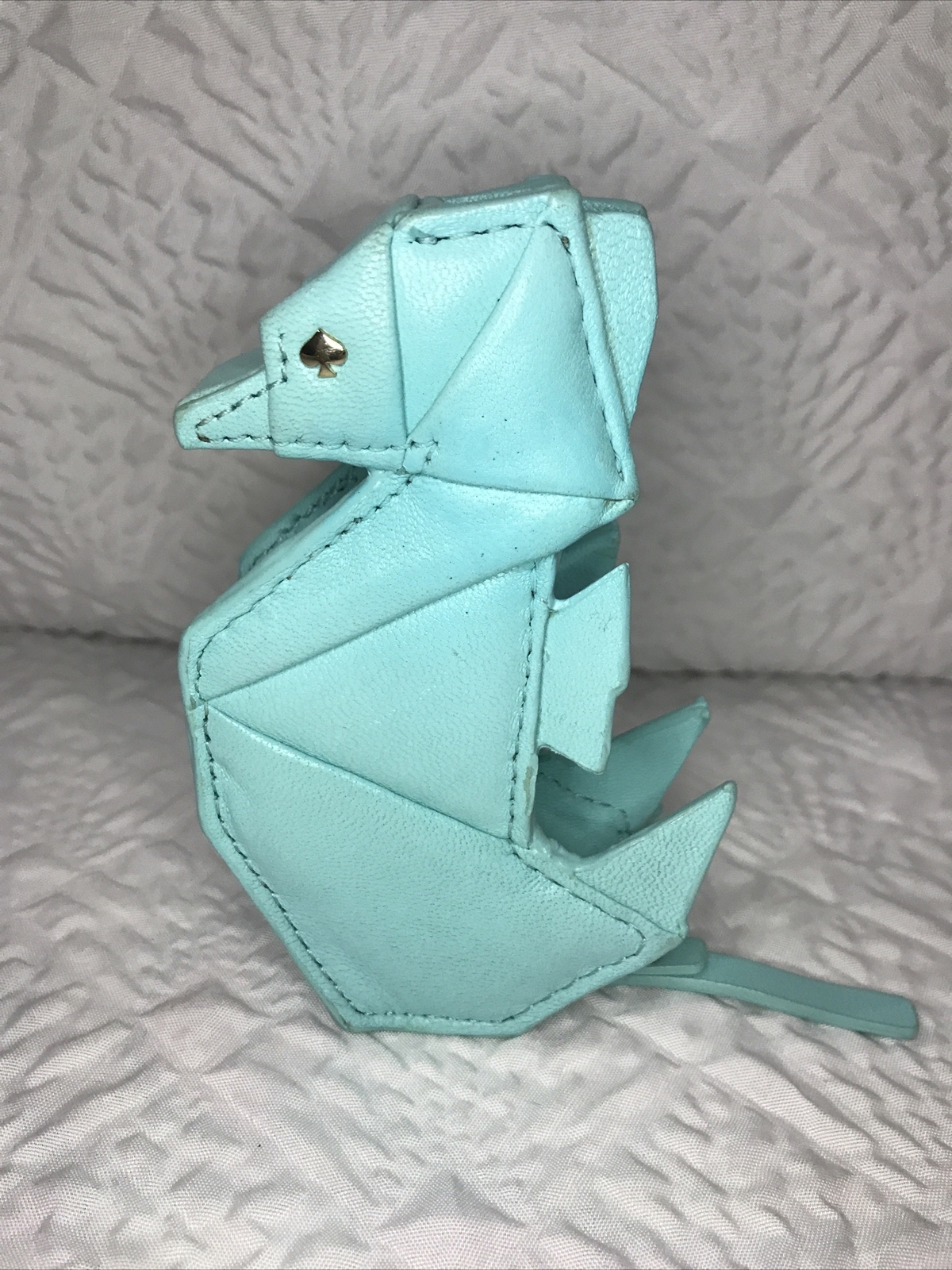 Kate Spade New York Breath of Fresh Air Origami Seahorse Coin Purse Super Rare