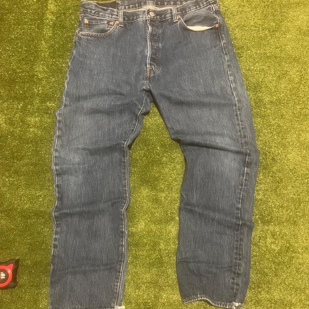 Levi’s 501 Original Fit Button Fly Straight Leg Jeans W36 L32