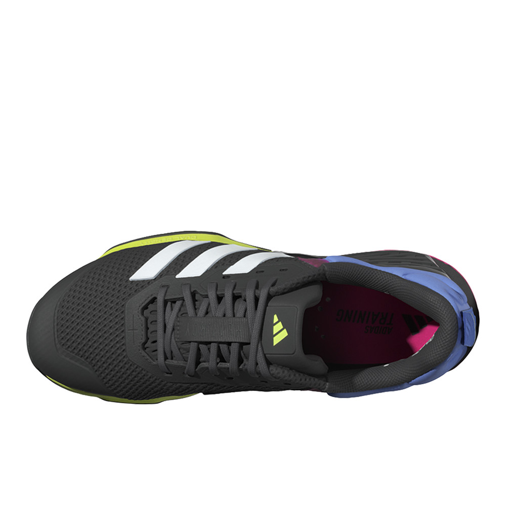 adidas Dropset 3 Training Wide Mens Black Sneakers Athletic Shoes JR1667