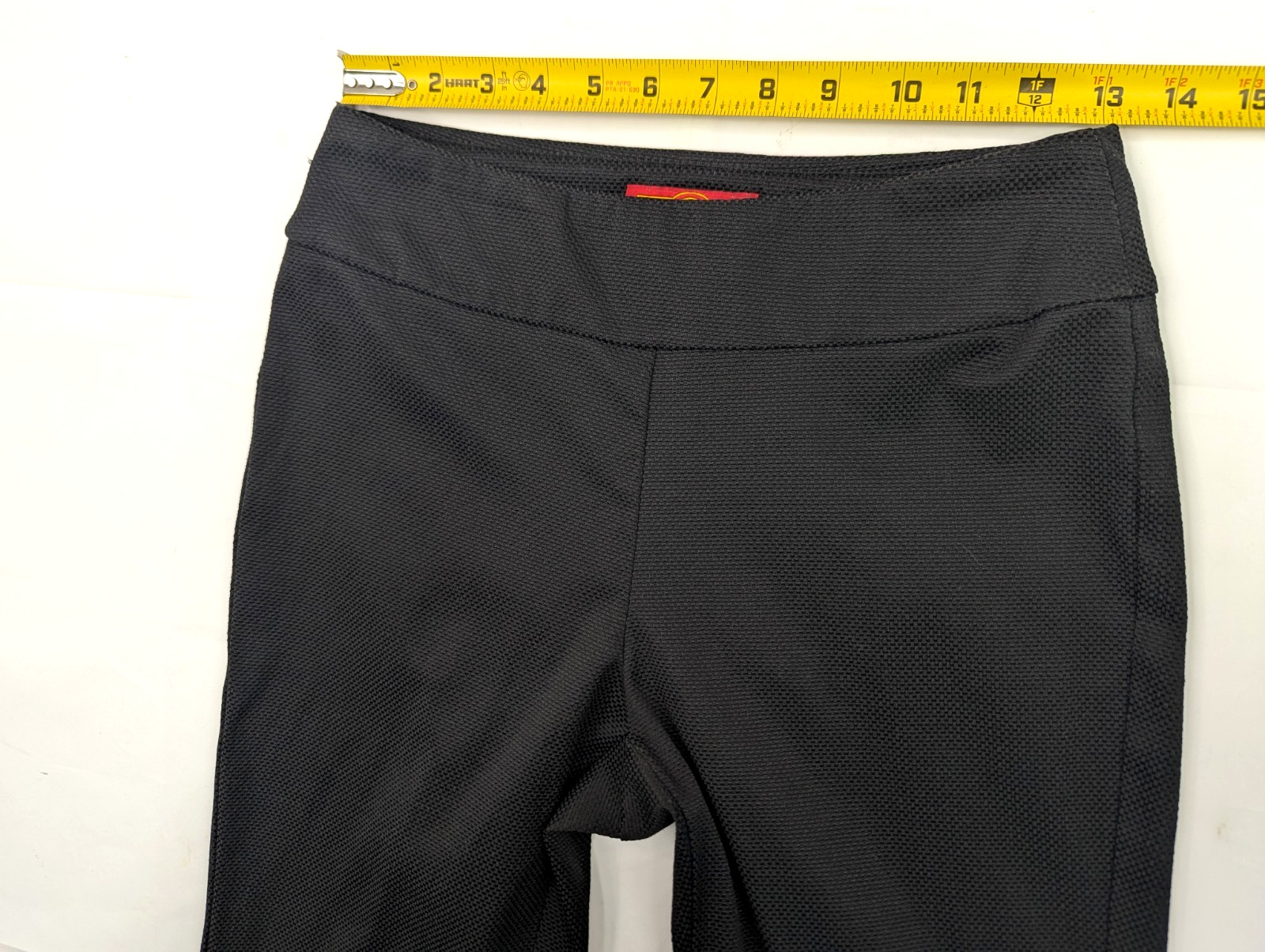 Krazy Larry Pull On Legging Pants Women 0 (26×27.5) Stretch Black – Made in USA