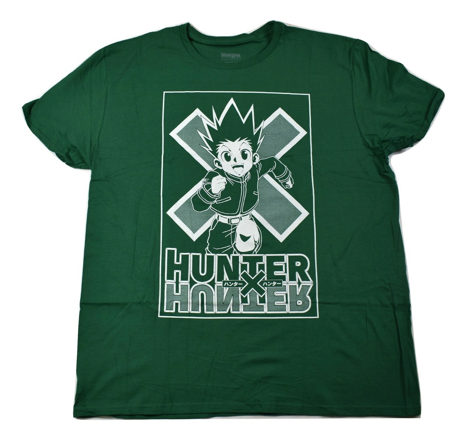 Loot Crate Mens Hunter X Hunter Anime Gon Freecss Green Tee Shirt New XS-3XL