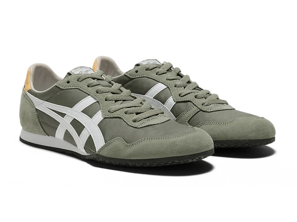 NEW Onitsuka Tiger SERRANO 1183B400 304 BURNT OLIVE WHITE