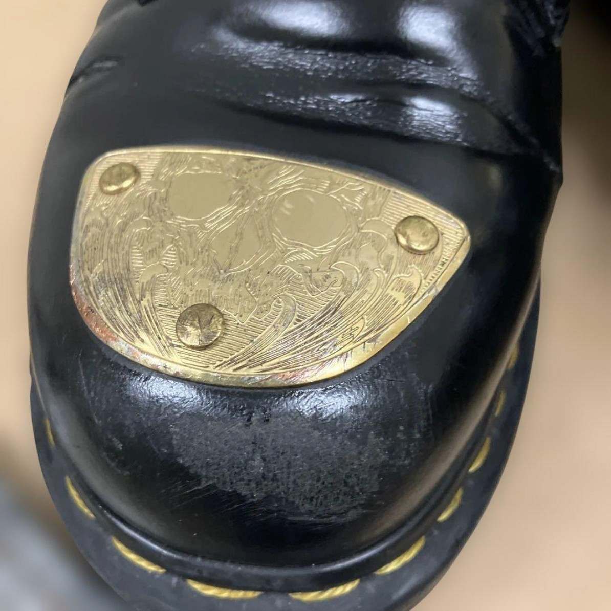 Dr. Martens x KING NERD 1461 Shoe Dress Black Gold US7 UK6 EU39 Men’s