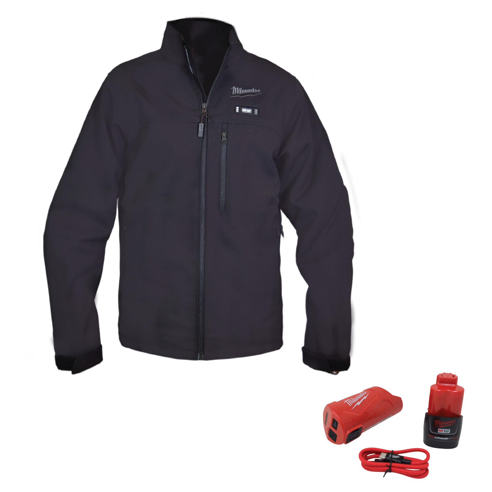 Milwaukee M12 Heated Jacket Kit (Black) – Size Small
