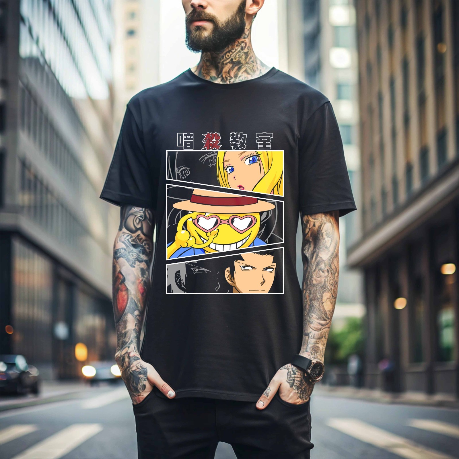 Assassination Classroom Karma X Nagisa S to 5XL Made in the USA T-Shirt 099