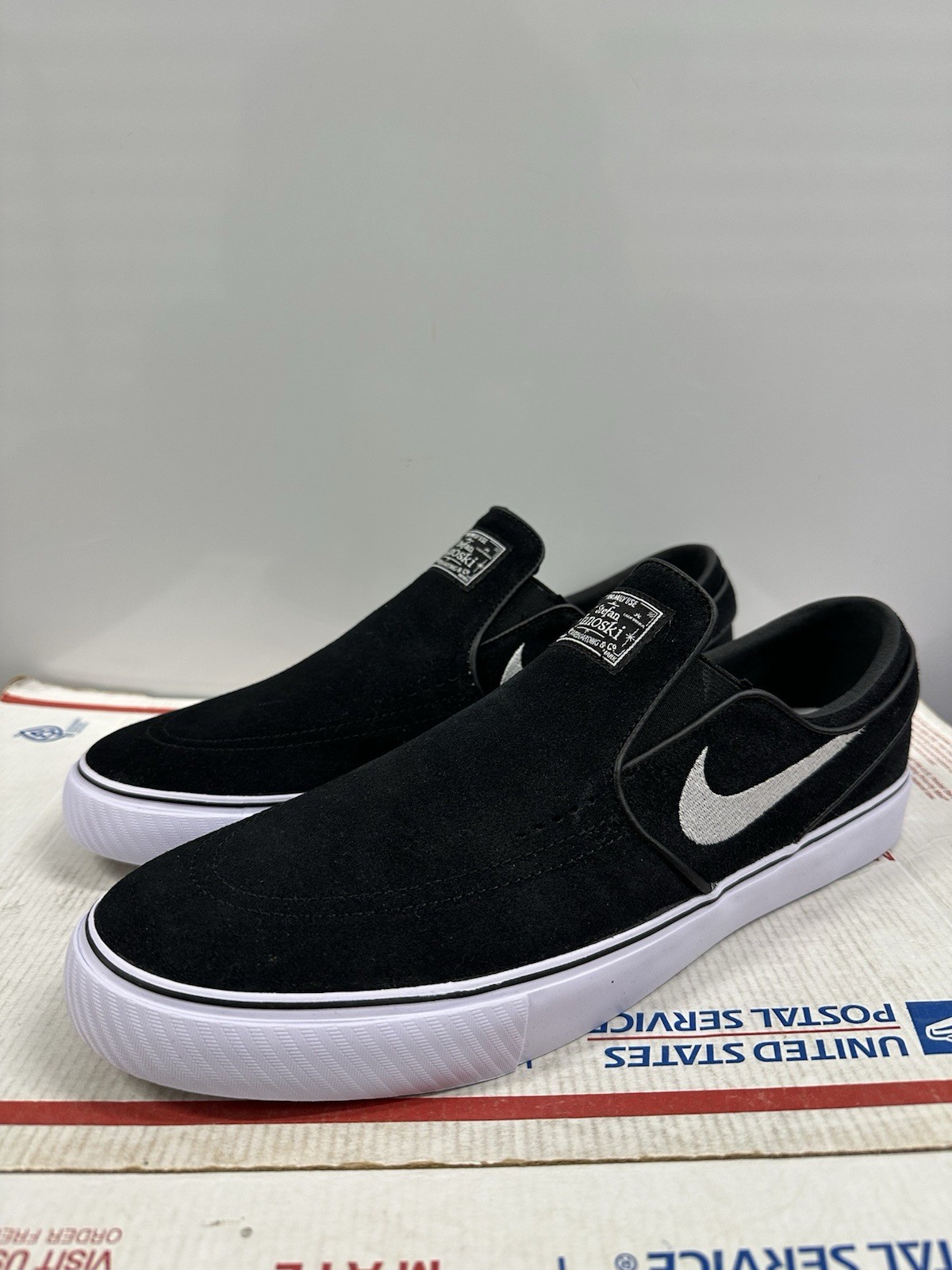 Nike SB Zoom Janoski+ Slip ‘Black White’ FN5893 001 Size 8.5