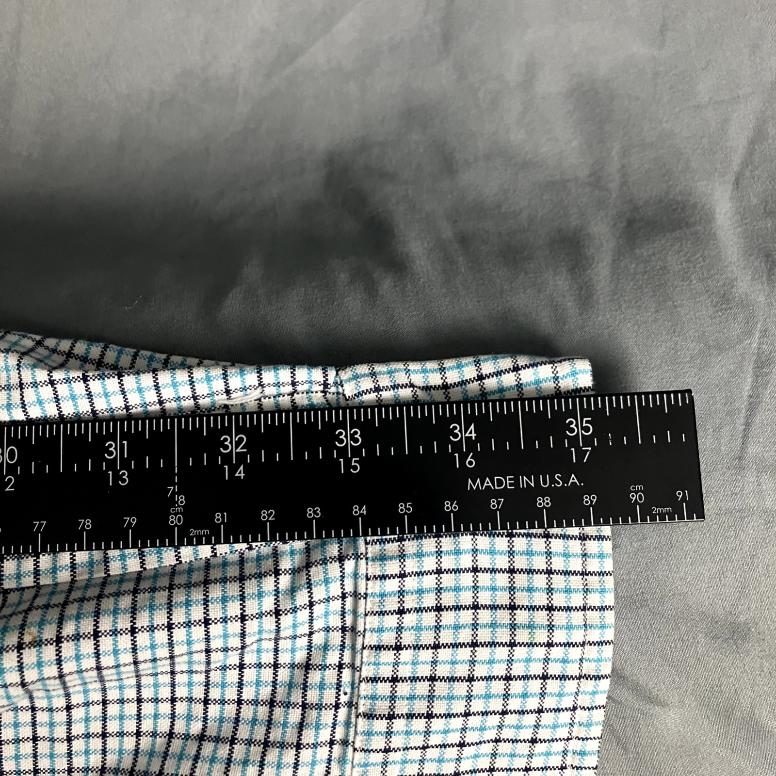 Ralph Lauren Custom Fit Mens L Button Down Long Sleeve Shirt Check Small Pony