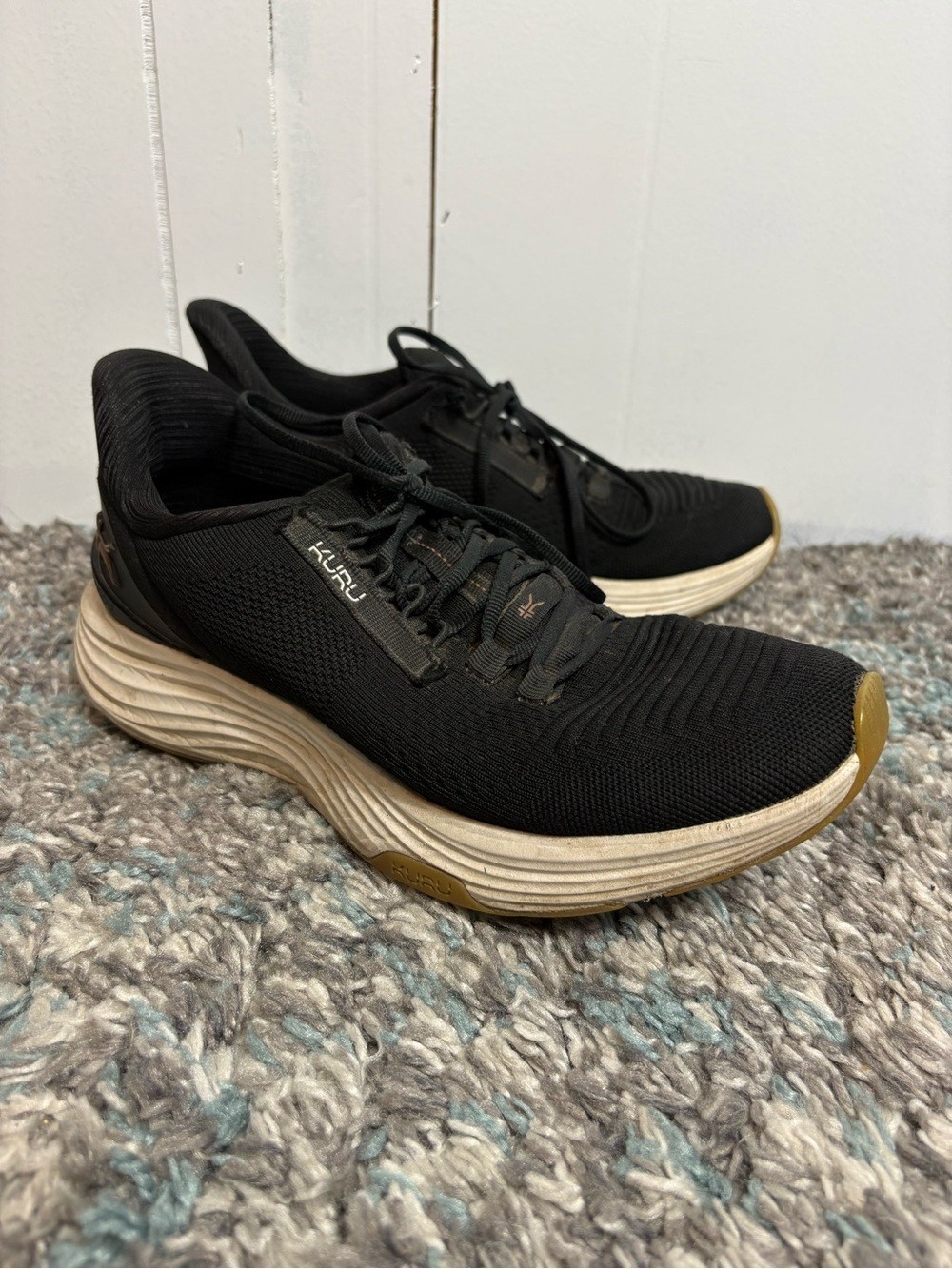 Kuru Shoes Womens 9.5 Atom 2 Athletic Structured Ortho Mesh Comfort Walking
