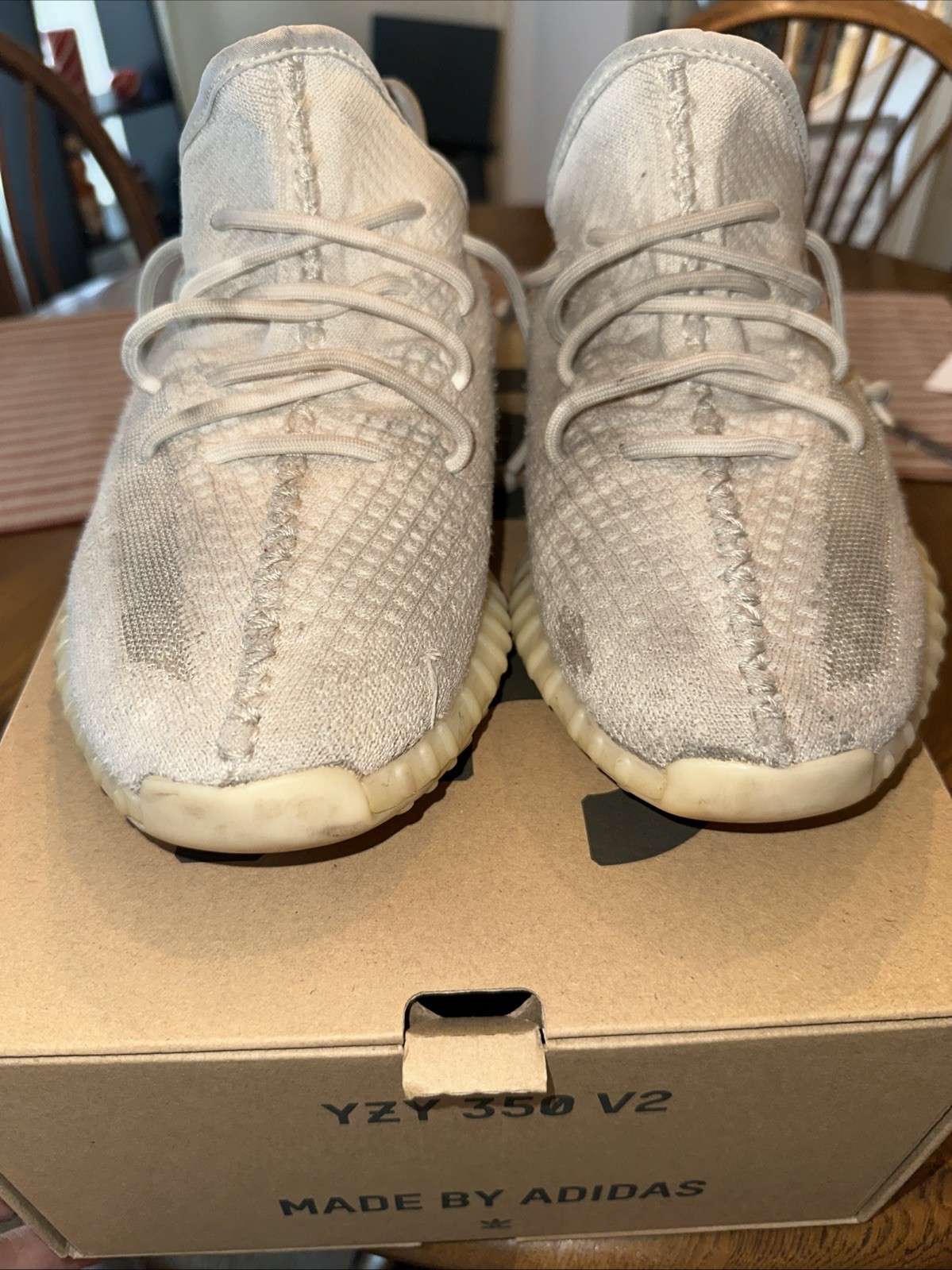 adidas Yeezy Boost 350 V2 Men’s Size 12 Bone HQ6316