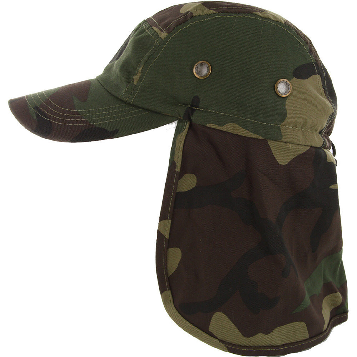 Neck Cover Garden Hat Camping Cap Hunting Hiking Fishing Ear Flap Sun Hat SJP