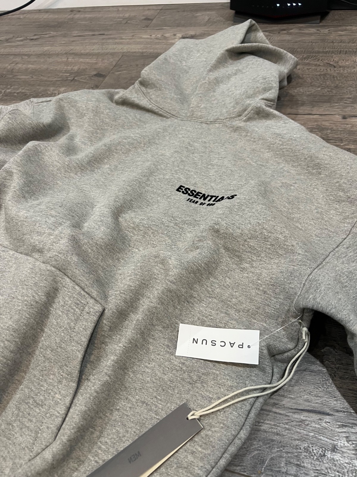 Essentials Dark Grey Hoodie and Sweatpants set