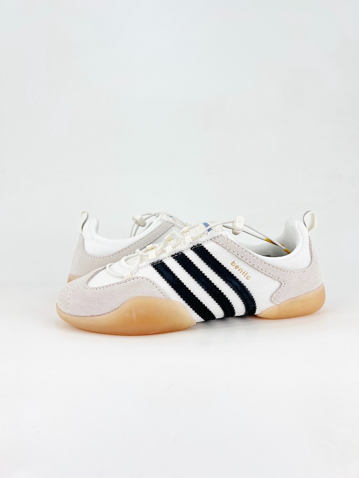 JQ 9229 Bad Bunny × adidas Ballerina Off White Core Black Gum
