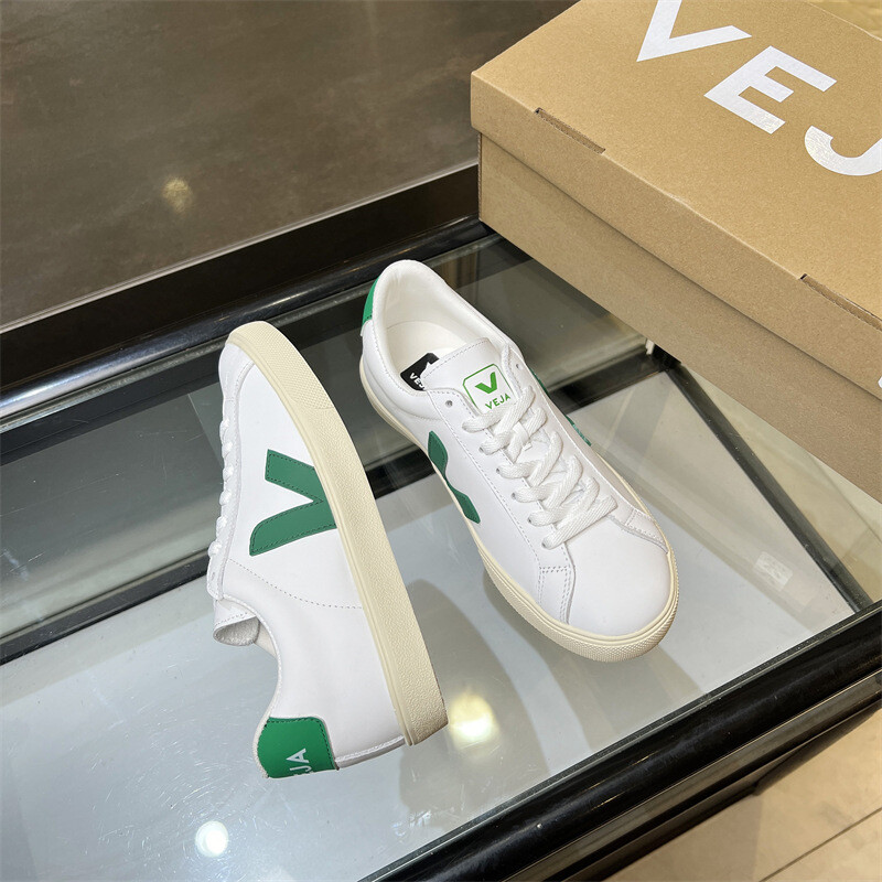 New Collection! Veja Esplar Women/Men Sneaker Extra White / Black, EU 36 – 45