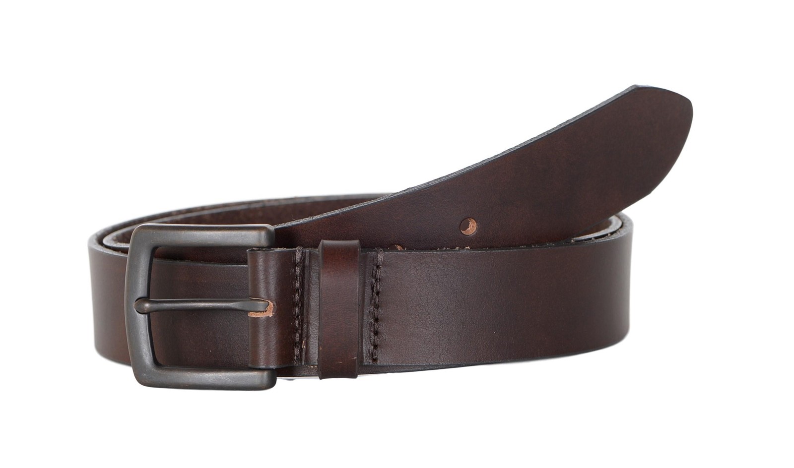 Timberland Men’s 38MM Wide Genuine Leather Khaki Belt Brown Made in U.S.A.