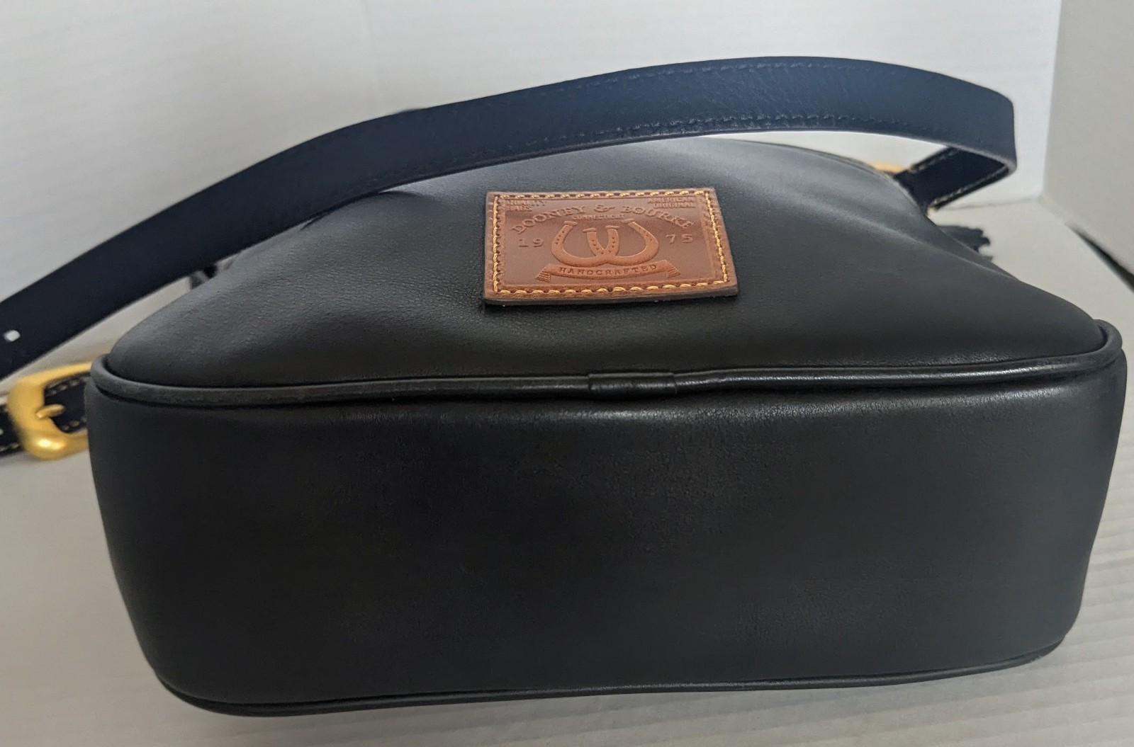 Dooney & Bourke Black Western Horseshoe Crossbody