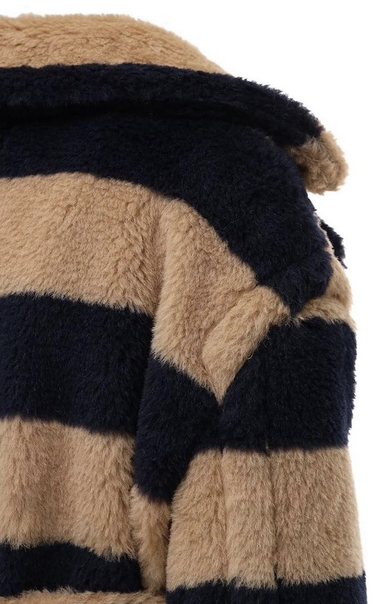 MAX MARA TEDDY BEAR COAT ALPACA/WOOL/SILK – SIZE IT36 -US2-EU32- INT.S/M- New !