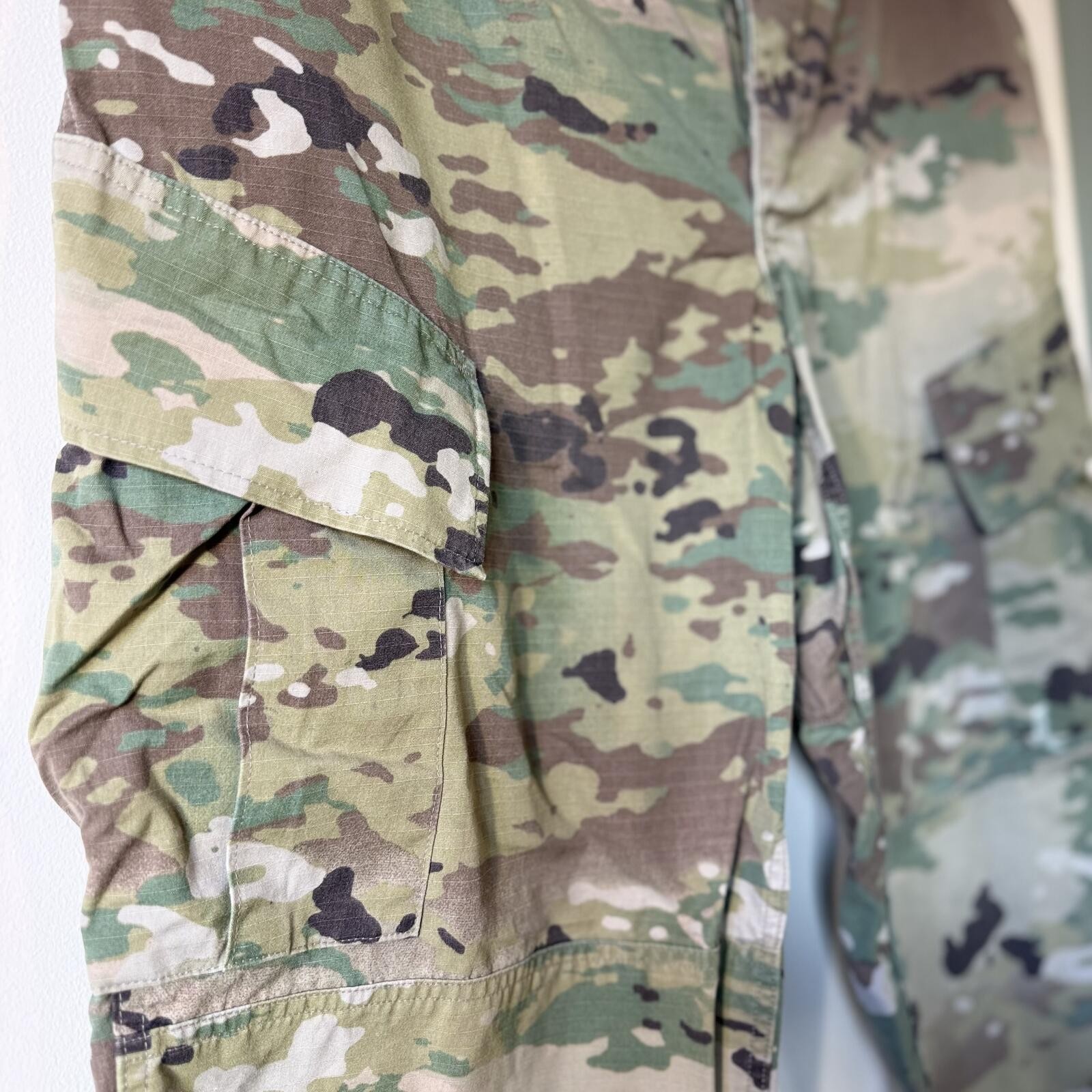 US Army OCP Multicam Combat Cargo Pants Large Regular Ripstop Military Tactical
