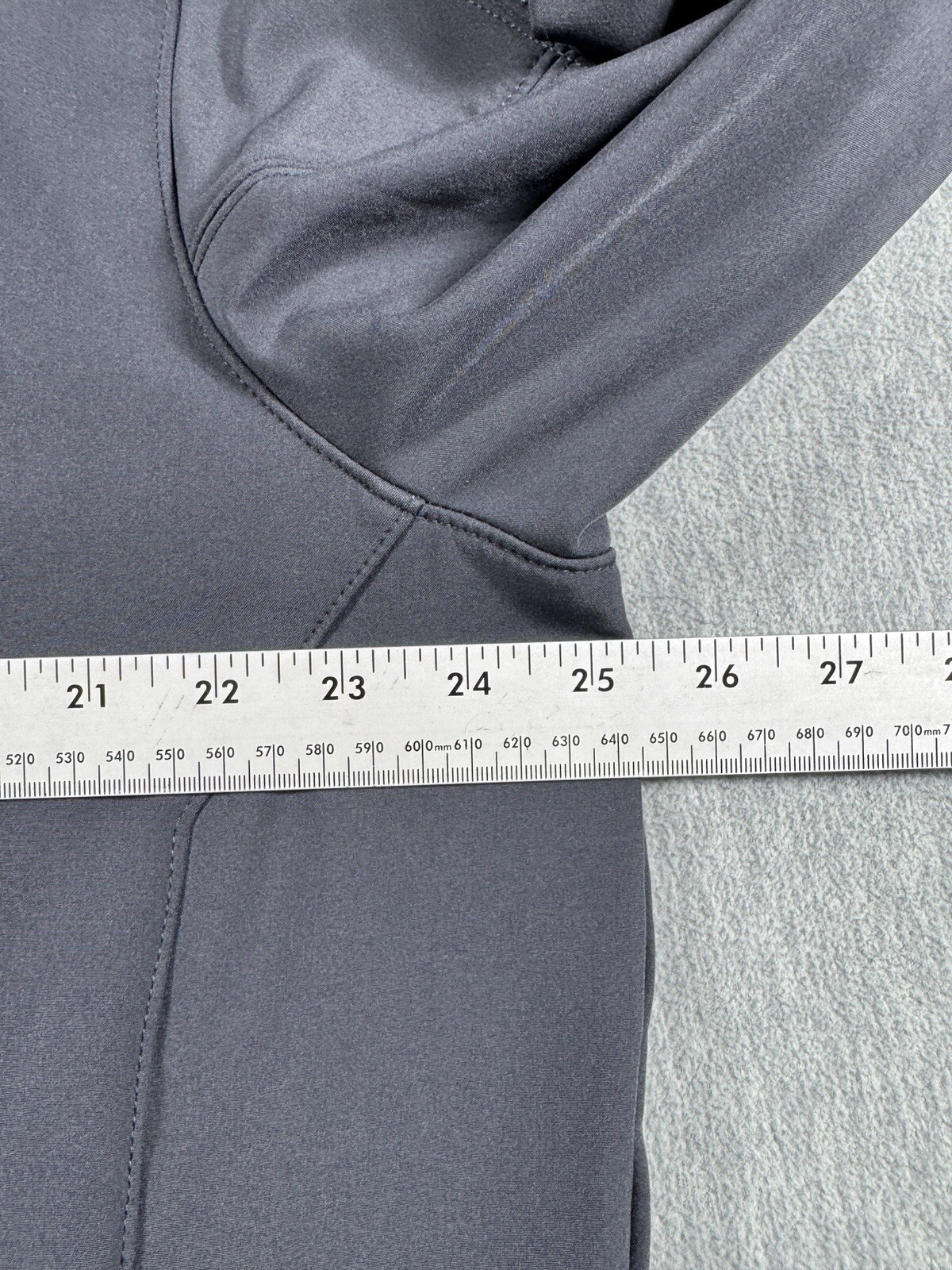 Core 365 Warm Logik Jacket Mens XL Soft Shell Gray Fleece Lined Pockets Full Zip